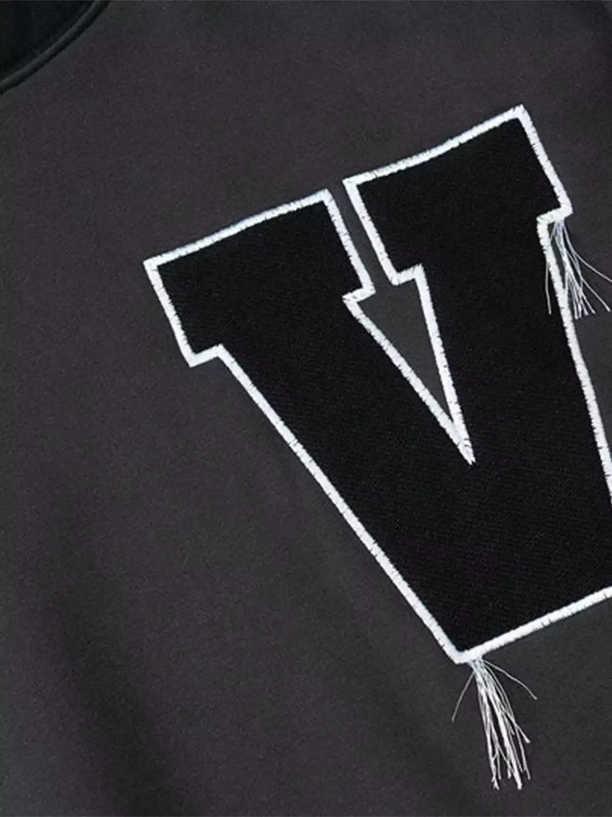 Nevstudio NEV Fake Two Tassel Embroidery Letters Print Hoodie 9 Nevstudio NEV Fake Two Tassel Embroidery Letters Print Hoodie - Image 7