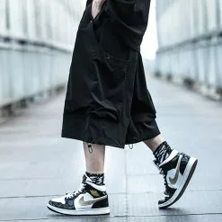 Nevstudio NEV Function Belt Oversized Wide Leg Shorts -Outlet Sweaters Store jpeg 54d224b9 f083 4a33 88fc 826f67a4302b