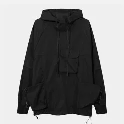 Nevstudio NEV Irregular Multi Pocket Hoodie