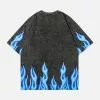 Nevstudio NEV Washed Flame Printed Tee -Outlet Sweaters Store jpeg 5aca2b57 8f78 4c39 87f1 e8648a60599f