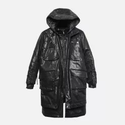 Nevstudio NEV Fake Two Wax Printing Hooded Winter Coat -Outlet Sweaters Store jpeg 5ed5efce c6b4 4e12 825c 2390a2d3c24e