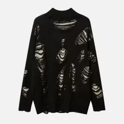Nevstudio NEV Hole Cut Out Sweater