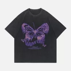 Outlet Sweaters Store 23 Nevstudio NEV Washed Distressed Butterfly Tee