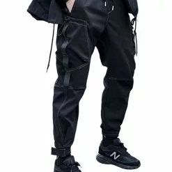 Nevstudio NEV Function Bright Line Zipper Pockets Velcro Cargo Pants -Outlet Sweaters Store jpeg 720x 35d6b56e 14b2 43f2 a1f7 b3089bbd2ebf
