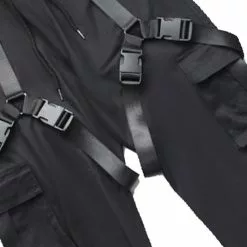 Nevstudio NEV Combat Techwear Ribbons Buckle Cargo Pants -Outlet Sweaters Store jpeg 720x bf91052d 285d 44cc a774 f8c527784300