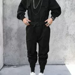 Nevstudio NEV Function Multi Pockets Hooded Cargo Jumpsuit -Outlet Sweaters Store jpeg 720x f70e619e 2766 4290 b432 0824570da839