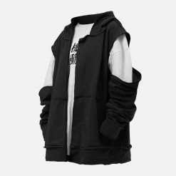 Nevstudio NEV Solid Color Detachable Sleeve Hoodie -Outlet Sweaters Store jpeg 7327eb11 8dfd 4ca5 9136 7c676ce25866