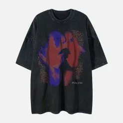 Outlet Sweaters Store 21 Nevstudio NEV Vintage Washed Distressed Tee