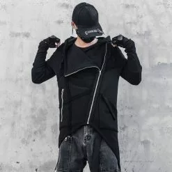 Nevstudio NEV Dark Function Irregular Diagonal Zipper Hooded Jacket -Outlet Sweaters Store jpeg 80574a59 8053 43a5 9868 0e961ab81d7a