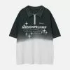 Nevstudio NEV Blurry Alphabet Half Zip Up Tee -Outlet Sweaters Store jpeg 8682665f 7307 417f 876a c2797f0e2228
