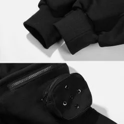 Nevstudio NEV Solid Color High Collar Hoodie -Outlet Sweaters Store jpeg 8a52a2e9 44bd 4c7f 8618 586f47cc760f