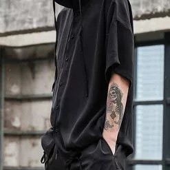 Nevstudio NEV Dark Elastic Oversized Hooded Shirt 11 Nevstudio NEV Dark Elastic Oversized Hooded Shirt -Outlet Sweaters Store jpeg 900x 7e9fcd89 c526 4942 87fd 9d1608b7519f