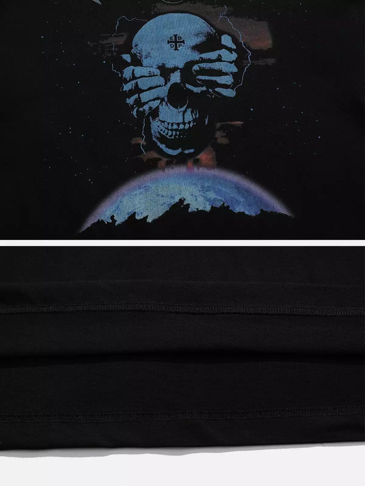 Nevstudio NEV Vintage Skull Print Tee 8 Nevstudio NEV Vintage Skull Print Tee - Image 6