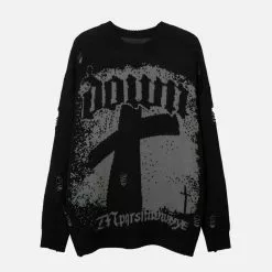 Nevstudio NEV Cross Alphabet Gothic Sweater -Outlet Sweaters Store jpeg aef12d31 4ef3 41f7 b42a ff249348c4e9
