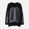 Nevstudio NEV Skeleton Graphic Sweater