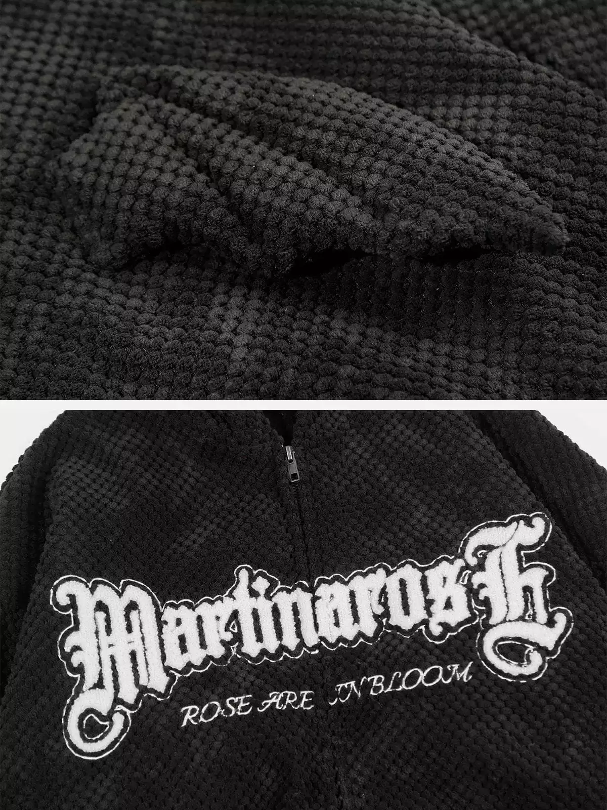 Nevstudio NEV Gothic Letter Devil Head Hoodie 5 Nevstudio NEV Gothic Letter Devil Head Hoodie - Image 3