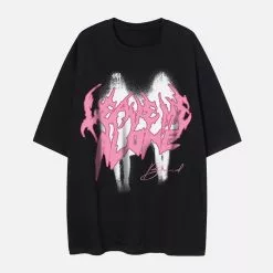 Nevstudio NEV Thorn Letters Portrait Print Tee