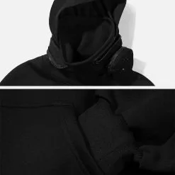 Nevstudio NEV Solid Color High Collar Hoodie -Outlet Sweaters Store jpeg d7534378 f578 4028 9f17 a3a18f60ce84