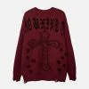 Nevstudio NEV Gothic Cross Alphabet Sweater -Outlet Sweaters Store jpeg d998b464 7b0b 4775 b3c2 c5f58c4ef82e