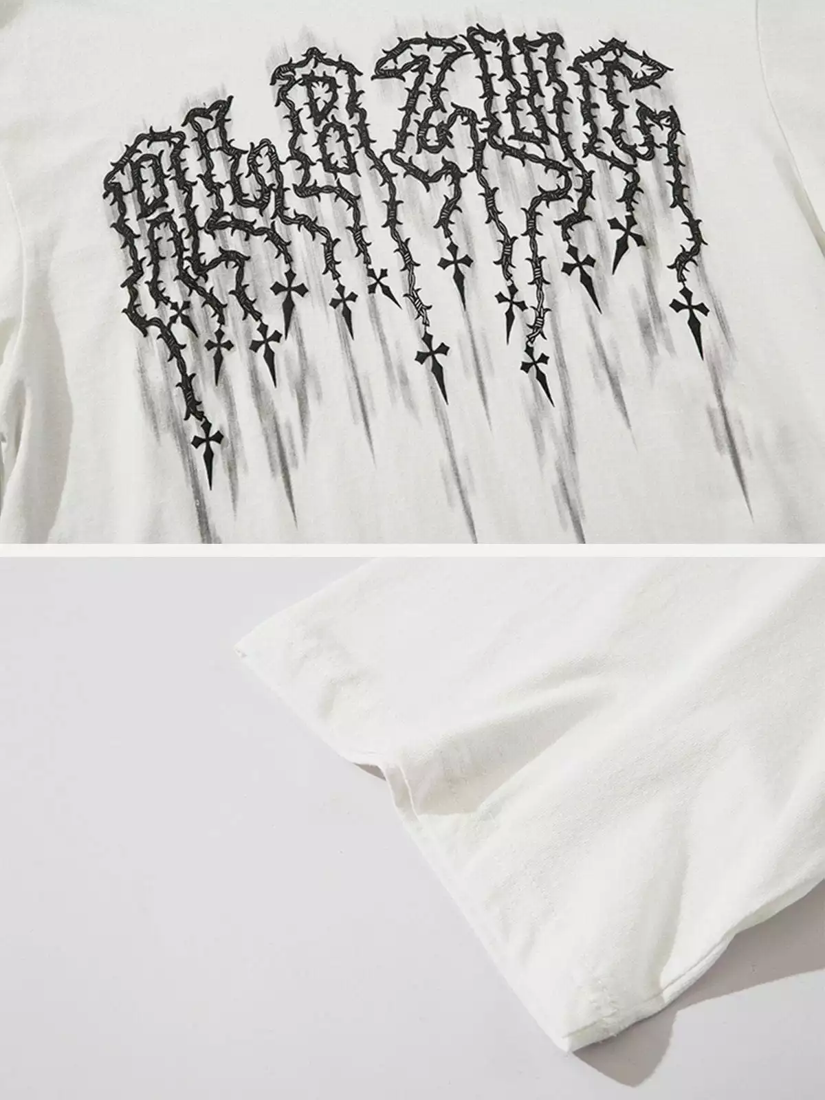 Nevstudio NEV Gradient Pattern Printing Tee 7 Nevstudio NEV Gradient Pattern Printing Tee - Image 5