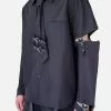 Nevstudio NEV Dark Metal Straps Tie Long Sleeve Shirt -Outlet Sweaters Store jpeg f73bc988 b1bc 445a b7ea d908a0a7eb32