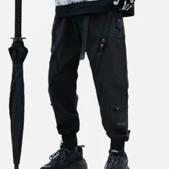 Nevstudio NEV Drawstring Waist Cargo Pants