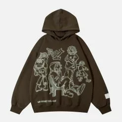 Nevstudio NEV Cartoon Line Character Print Hoodie -Outlet Sweaters Store jpeg fb5202a3 c403 487a bfae 9a26c654c175