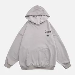 Nevstudio NEV Washed Graffiti Cross Pattern Hoodie -Outlet Sweaters Store jpeg ffb6734d 6931 4f96 9cbc 8fda091ba994