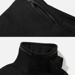 Nevstudio NEV Solid Color High Collar Hoodie -Outlet Sweaters Store jpeg ffec9900 4a9c 4889 b3b5 ec552d8fc63d