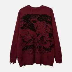 Nevstudio NEV Vintage Pattern Sweater