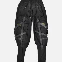 Nevstudio NEV Webbing Dark Black Pants