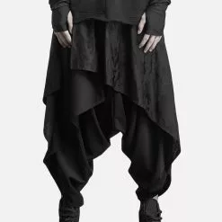 Nevstudio NEV Dark Punk Folds Harem Pants